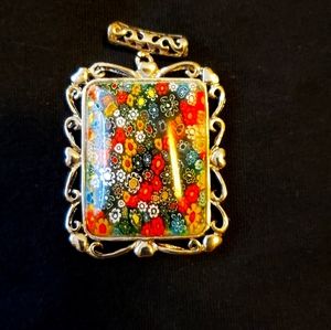 Murano Millefiori pendant